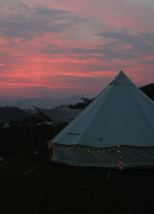 Khan C 500 Canvas Glamping Bell Tent
