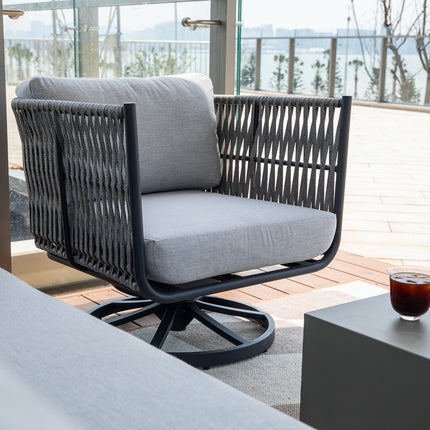 Elementi Milano Outdoor Swivel Chair