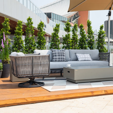 Elementi Milano Outdoor Swivel Chair