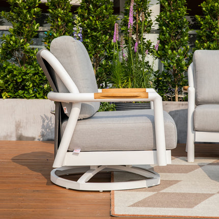 Elementi Santorini Outdoor Swivel Chair