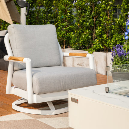 Elementi Santorini Outdoor Swivel Chair