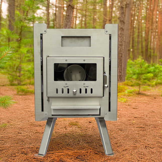 North Shore Sauna Tent Wood Stove XL