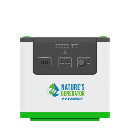 Nature's Generator Lithium 3600W Power Pod