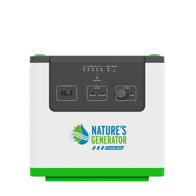 Nature's Generator Lithium 3600W Power Pod