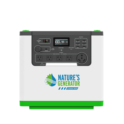 Nature's Generator Lithium 3600W Power Station