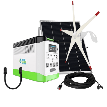 Nature's Generator Lithium 1800W Solar and Wind Generator