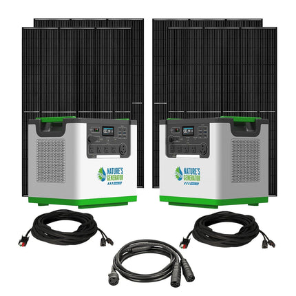 Nature's Generator Lithium 3600W Solar Generator