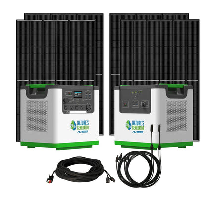 Nature's Generator Lithium 3600W Solar Generator