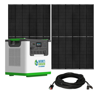 Nature's Generator Lithium 3600W Solar Generator
