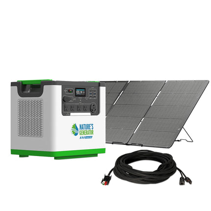 Nature's Generator Lithium 3600W Solar Generator