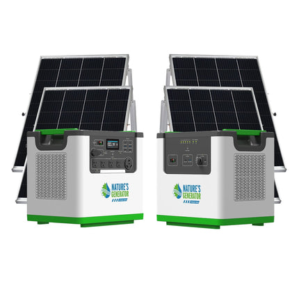 Nature's Generator Lithium 3600W Solar Generator