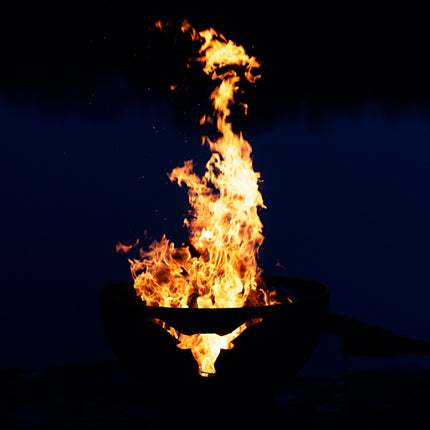 Fire Pit Art Longhorn Fire Pit: Wood, Gas, or Propane Options