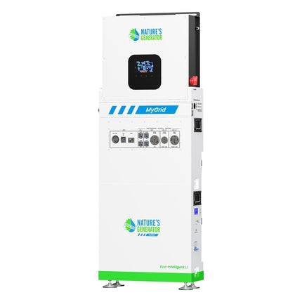 Nature's Generator MyGrid 10K Whole Home Solar Generator with Transfer Switch