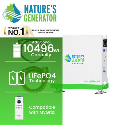 Nature's Generator MyGrid 10K Solar Battery