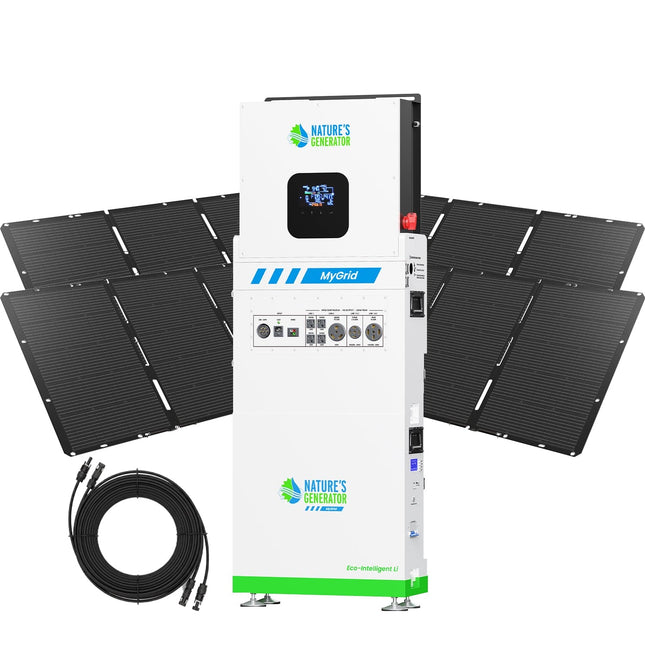 Nature's Generator MyGrid 10K Whole Home Solar Generator