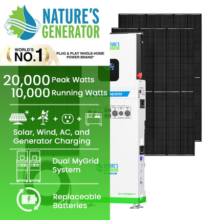 Nature's Generator MyGrid 10K Whole Home Solar Generator