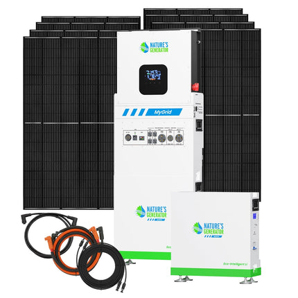 Nature's Generator MyGrid 10K Whole Home Solar Generator