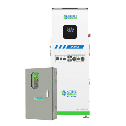 Nature's Generator MyGrid 10K Whole Home Solar Generator with Transfer Switch