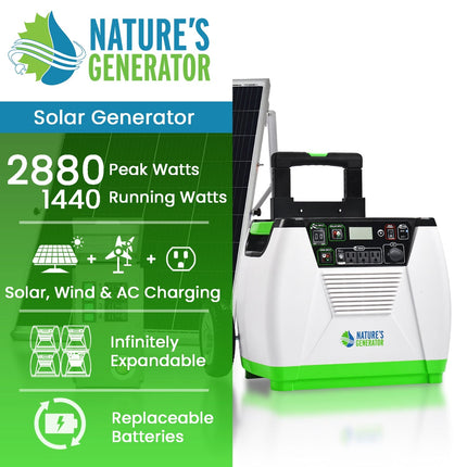 Nature's Generator Standard 1800W Battery Backup