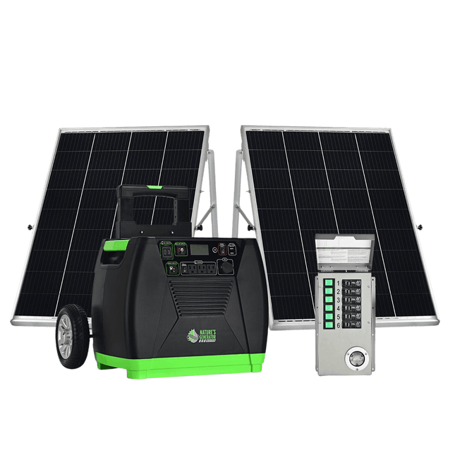 Nature's Generator Elite 3600W Battery Backup
