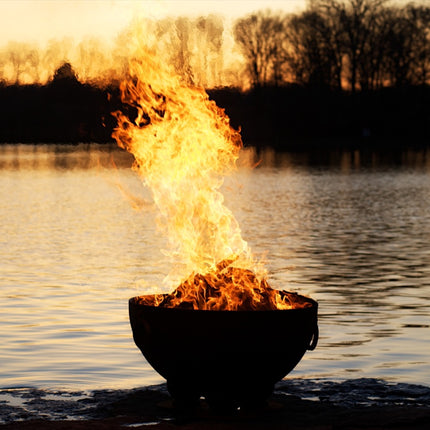 Fire Pit Art Nepal Fire Pit: Wood, Gas, or Propane Options