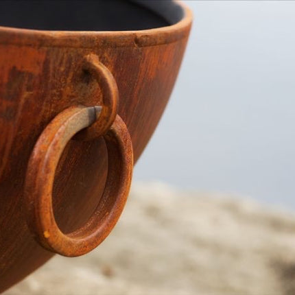 Fire Pit Art Nepal Fire Pit: Wood, Gas, or Propane Options