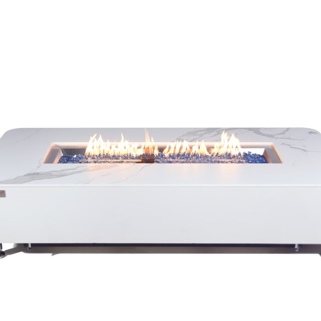 Elementi Plus Athens Porcelain Top Fire Table