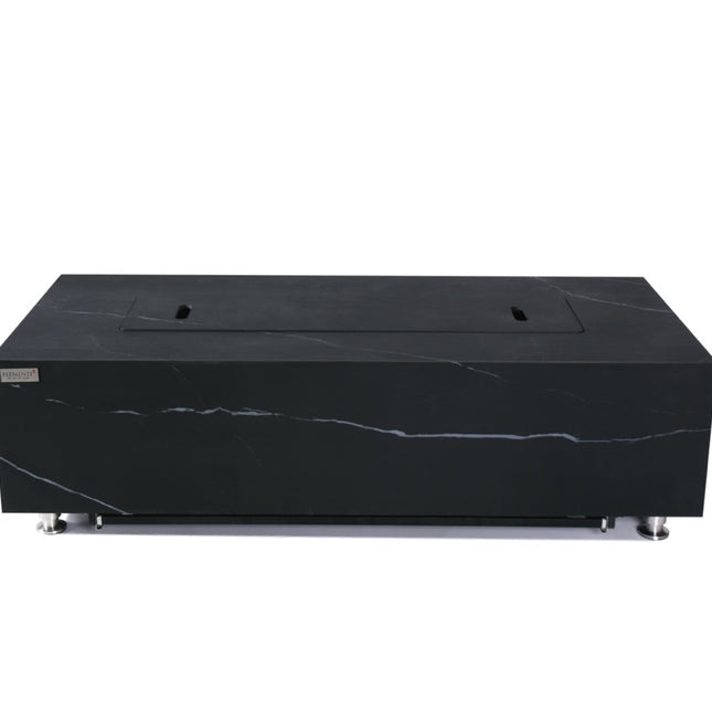 Elementi Plus Varna Marble Porcelain Fire Table