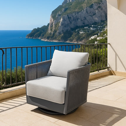Elementi Capri Outdoor Swivel Chair