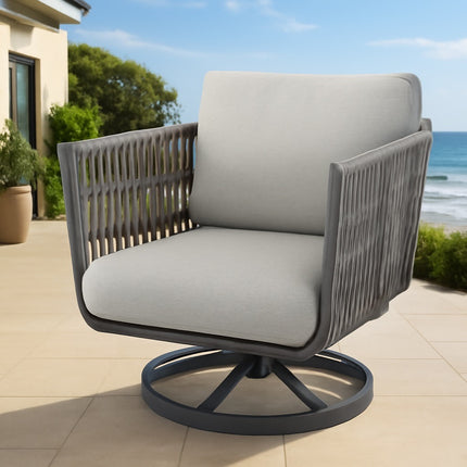 Elementi Milano Outdoor Swivel Chair
