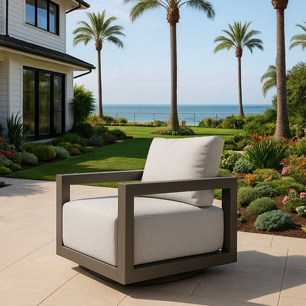Elementi Newport Outdoor Swivel Chair