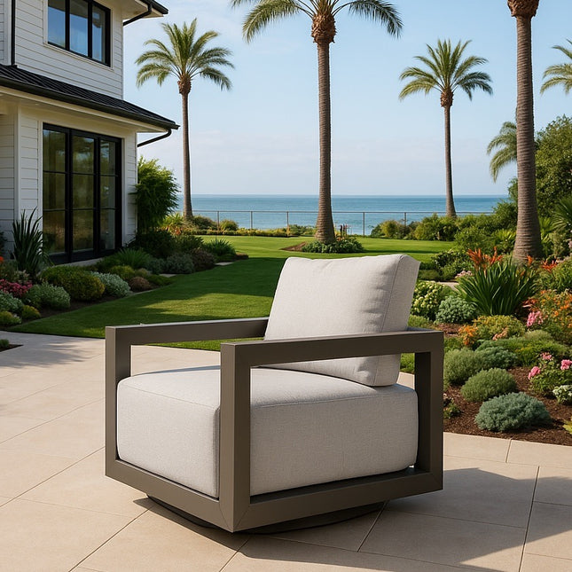 Elementi Newport Outdoor Swivel Chair