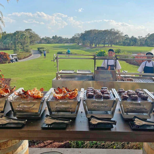 Tagwood BBQ 07SS Table Top Warming Brazier