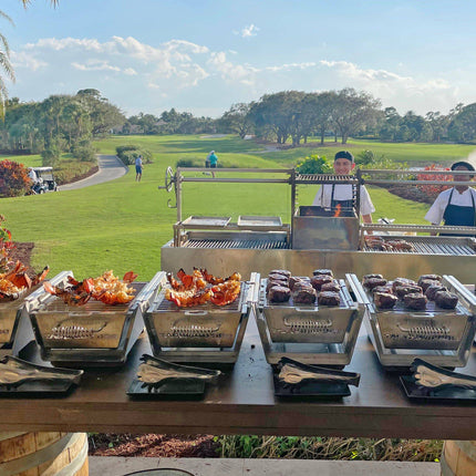 Tagwood BBQ 24SS Double Argentine Santa Maria Wood Fire & Charcoal Gaucho Grill PRE-ORDER