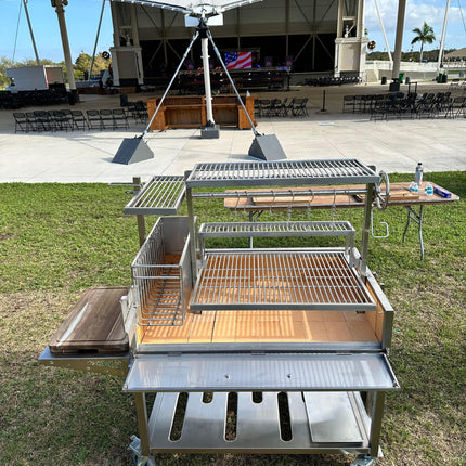 Tagwood BBQ 92SS Round Warming Roof Grill  for BBQ03SS/BBQ05SS