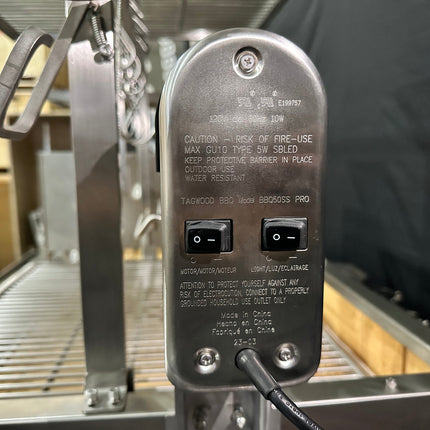 Tagwood BBQ Pro Stainless Steel Rotisserie Kit | BBQ50SSPRO