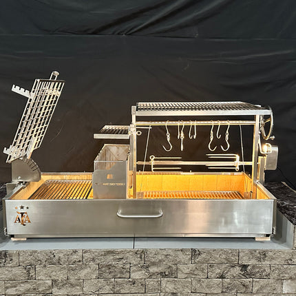 Tagwood BBQ Pro Stainless Steel Rotisserie Kit | BBQ50SSPRO