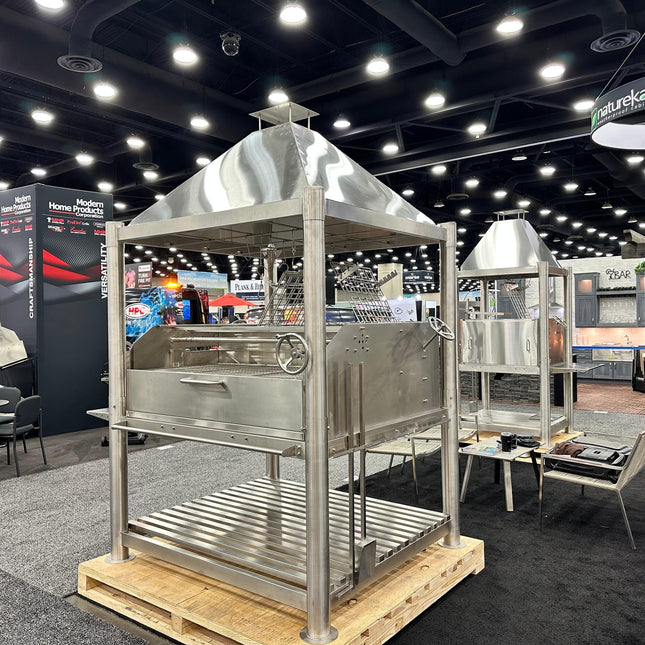 Tagwood BBQ 22SS XL Argentine Santa Maria Wood Fire & Charcoal Gaucho Grill