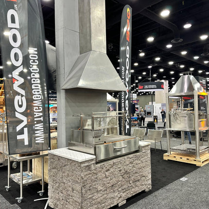 Tagwood BBQ 25SS XL Built-In Santa Maria Argentine Wood Fire & Charcoal Gaucho Grill