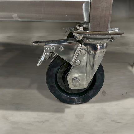 Tagwood BBQ 6" x 2" SS304 Wheels