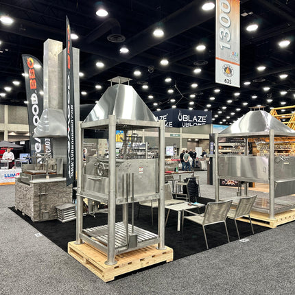 Tagwood BBQ 22SS XL Argentine Santa Maria Wood Fire & Charcoal Gaucho Grill