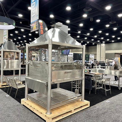 Tagwood BBQ 22SS XL Argentine Santa Maria Wood Fire & Charcoal Gaucho Grill