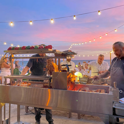 Tagwood BBQ 06SS Argentine Santa Maria Wood Fire & Charcoal Gaucho Grill