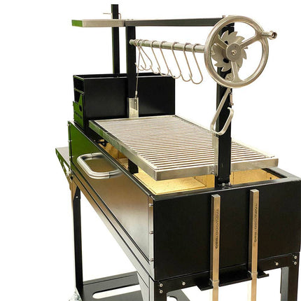 Tagwood BBQ 03SI Argentine Santa Maria Wood Fire & Charcoal Gaucho Grill