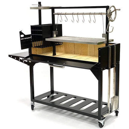 Tagwood BBQ 03SI Argentine Santa Maria Wood Fire & Charcoal Gaucho Grill