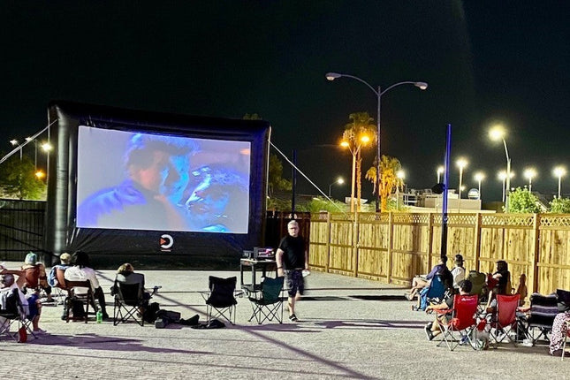 Elite Outdoor Movies Professional 20' Outdoor Cinema System