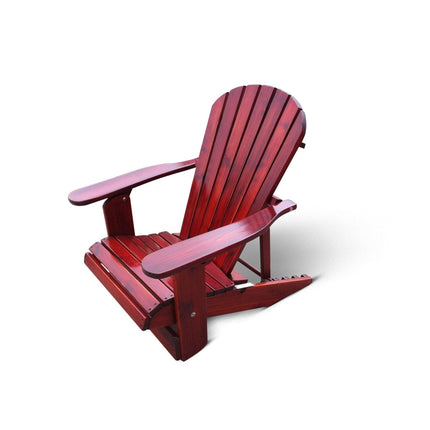 Best Adirondack Chair Co. Solid Wood Reclining Foldable Adirondack Chair