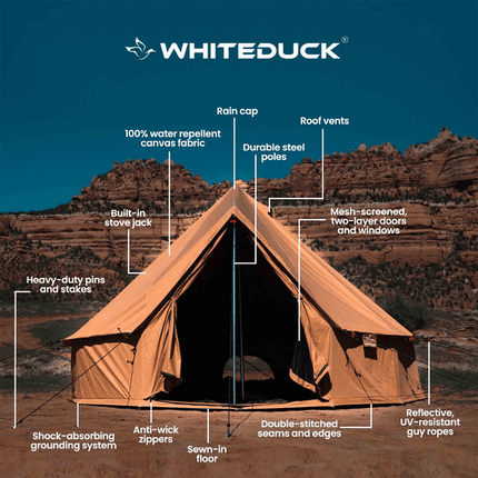 White Duck Outdoors 20' Regatta Bell Tent