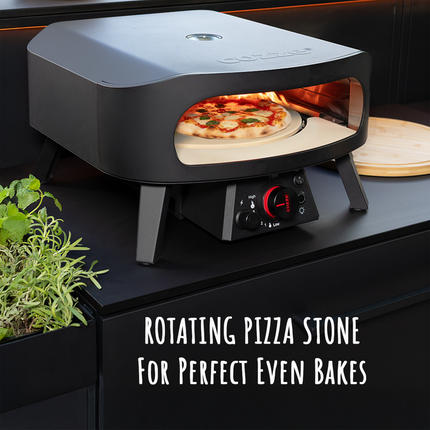 Cozze Gas Pizza Oven with Rotating Pizza Stone