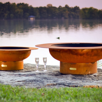 Fire Pit Art Magnum Fire Pit: Wood, Gas, or Propane Options